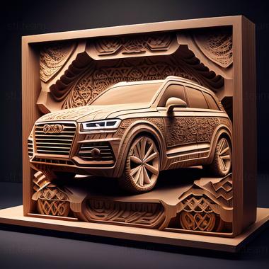 3D модель Audi Q7 (STL)